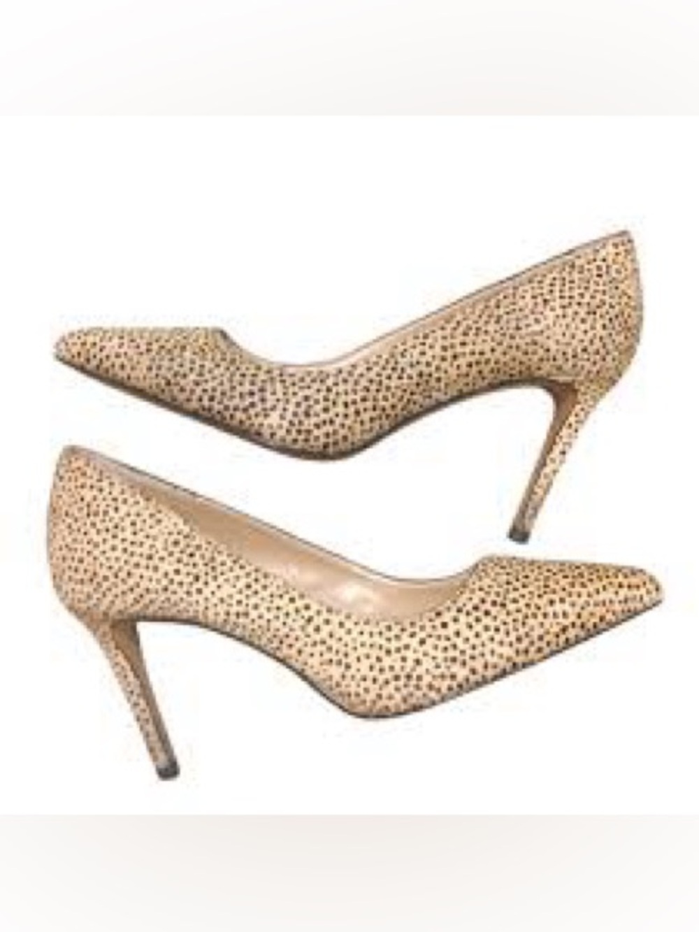 Banana Republic Calf Hair Animal Print Pump